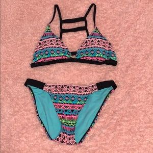 Tribal print bikini